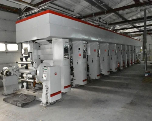 High Speed Rotogravure Printing Machine